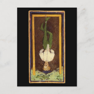 De Hanged Man Tarot Card Briefkaart