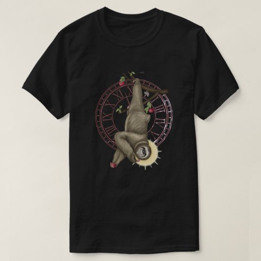 De Hanged Sloth T-Shirt (Design voorkant)