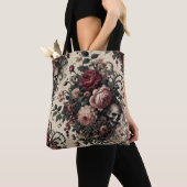 De hangende tuinen van de Arcane - Gotische Bloeme Draagtas (Dichtbij)