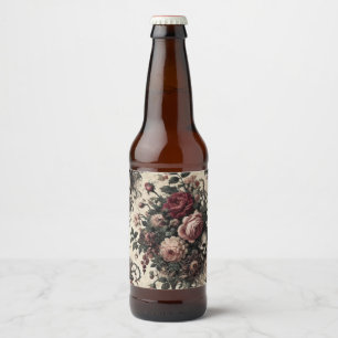 De Hangende Tuinen van het Arcane – Gotische Bloem Bier Etiket