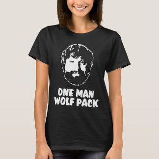 DE HANGOVER ONE MAN WOLF PACK FUNNY MOVIE wolf T-shirt
