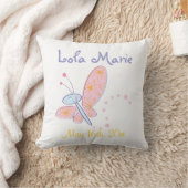 De Happy Butterfly Kussen (Deken)