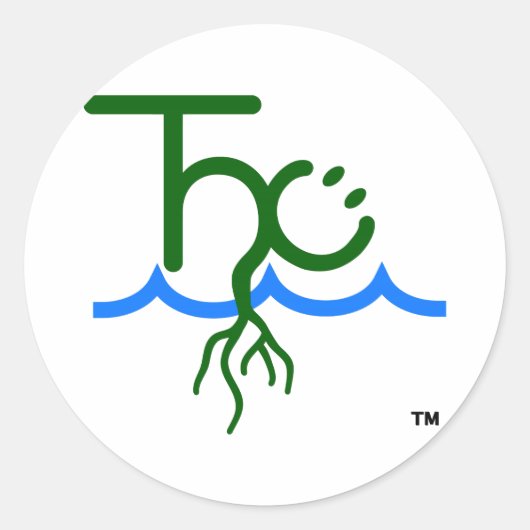 De Happy Cultivator™ THC-logo sticker (Voorkant)