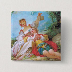 De Happy Lovers Valentijn Holiday Button