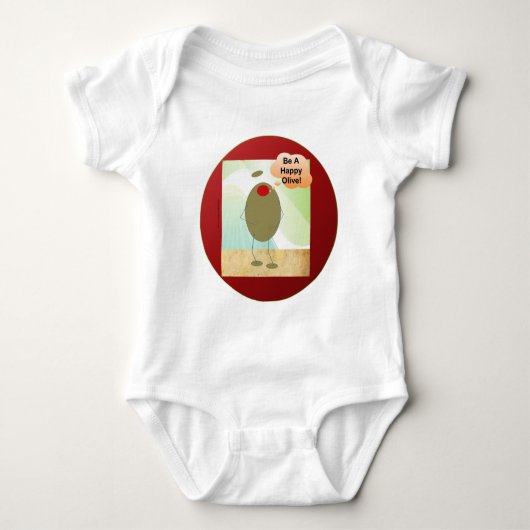 De Happy Olive Romper (Voorkant)