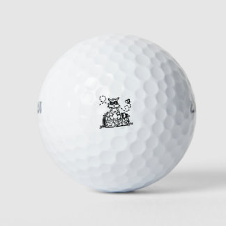 De Happy Racoon Stamp Golfballen