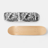 "De Happy Street Cleaner Calaveras" Skateboard (Horizontaal)