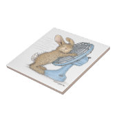 De HappyHoppers®-keramische tegel Tegeltje (Zijkant)