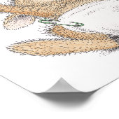 De HappyHoppers® Wall Art Poster (Hoek)