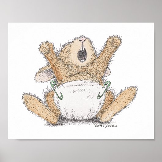 De HappyHoppers® Wall Art Poster (Voorkant)