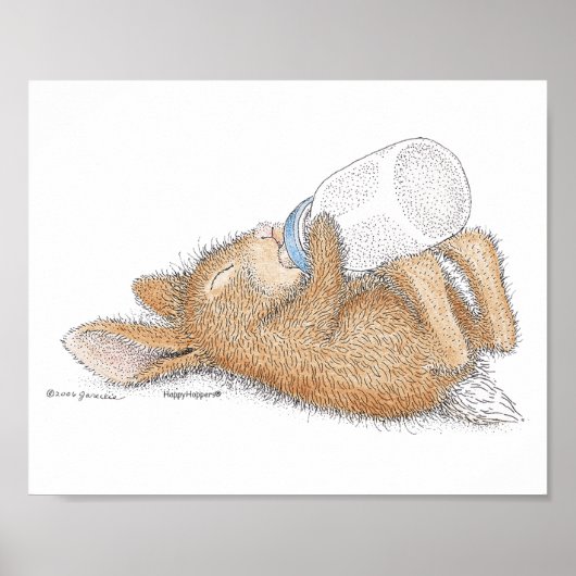 De HappyHoppers® Wall Art Poster (Voorkant)