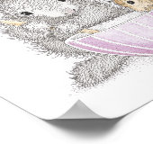 De HappyHoppers® Wall Art Poster (Hoek)