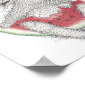 De HappyHoppers® Wall Art Poster (Hoek)