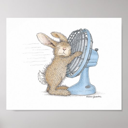 De HappyHoppers® Wall Art Poster (Voorkant)