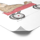 De HappyHoppers® Wall Art Poster (Hoek)