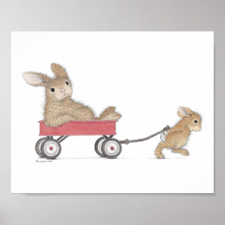 De HappyHoppers® Wall Art Poster