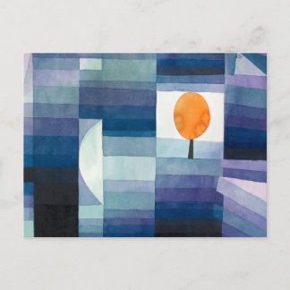 De Harbinger van de herfst - Paul Klee - Modern Ar Briefkaart