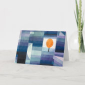 De Harbinger van de herfst - Paul Klee - Modern Ar Kaart (Voorkant)