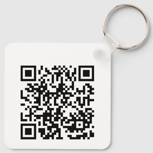 De Harbour QR CODE Sleutelhanger (Achterkant)