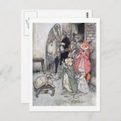 De Hare en de Tortoise Briefkaart (Voorkant / Achterkant)