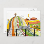 De haren briefkaart (Voorkant / Achterkant)