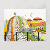 De haren briefkaart (Voorkant)