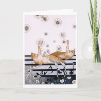 De Harmonie van Purrfect Kaart