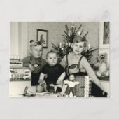 De harmonikahorror! Kerstmis 1953. Briefkaart (Voorkant)