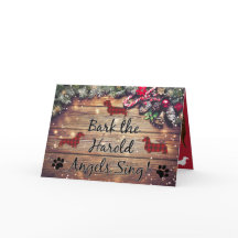 De Harold Angels zingende kerstkaart