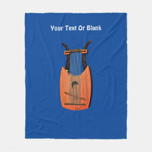 De Harp van Koning David Fleece Deken