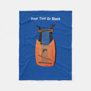 De Harp van Koning David Fleece Deken