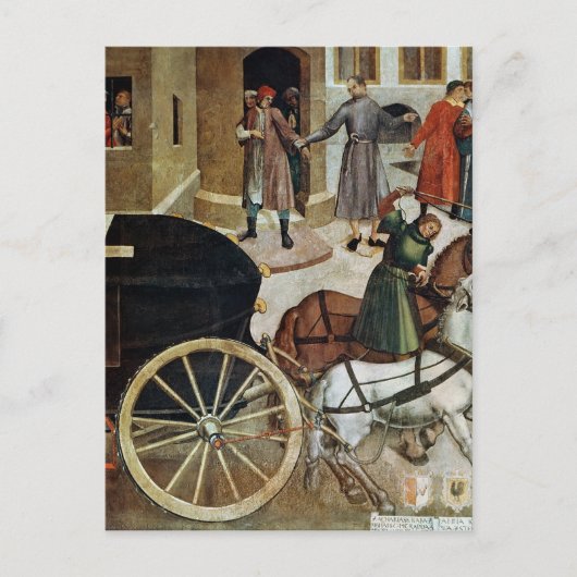 De hars briefkaart (Voorkant)