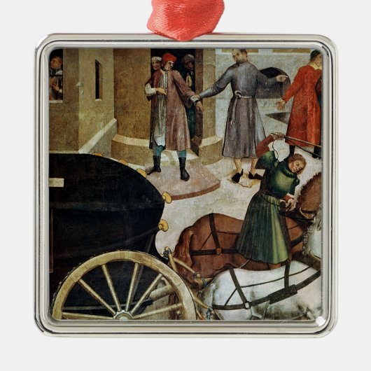 De hars metalen ornament (Voorkant)