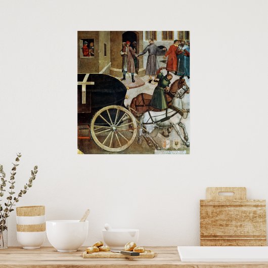 De hars poster (Keuken)