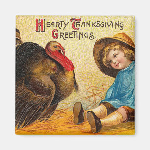 De hartelijke Groeten van de Thanksgiving Magneet
