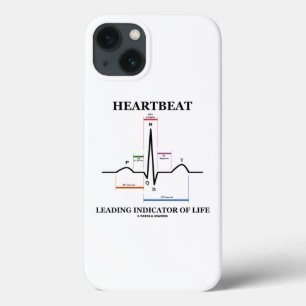 De hartslagleider Indicator van het Leven ECG/EKG  iPhone 13 Hoesje