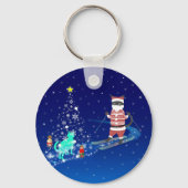 De hartverwarmende nacht van de kerstman sleutelhanger (Voorkant)