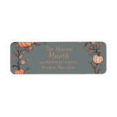 De Harvest Hearth Etiket (Voorkant)