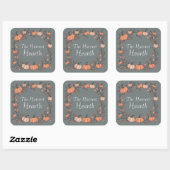 De Harvest Hearth Vierkante Sticker (Vel)