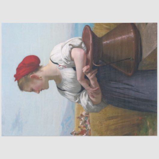 De Harvester, Bouguereau Tissuepapier (Voorkant)