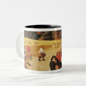 De Harvester's Meal Tweekleurige Koffiemok (Voorkant links)