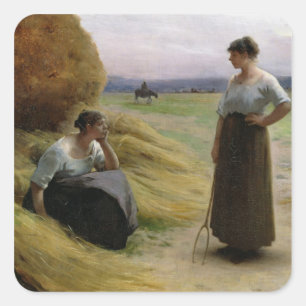 De Harvesters Vierkante Sticker