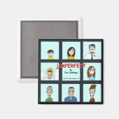 De Hasty Bunch Magnet Magneet (Voorkant / Achterkant)