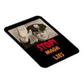 De Hate Toespraak van het einde, geeft tekstmagnee Magneet (Rechterzijde)