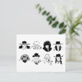 "De Hateful 8" Briefkaart (Staand voorkant)