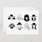 "De Hateful 8" Briefkaart (Voorkant / Achterkant)