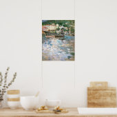De haven, Nice van Berthe Morisot, fijne kunst Poster (Keuken)