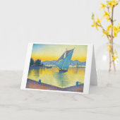 De haven op Sunset, Signac Kaart (Gele Bloem)