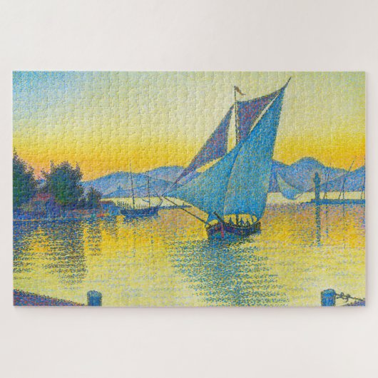 De haven op Sunset, Signac Legpuzzel (Horizontaal)