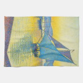 De haven op Sunset, Signac Theedoek (Horizontaal)